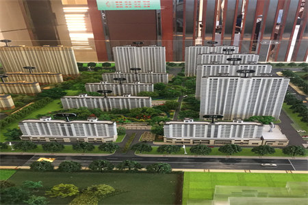 东阳城三楼110平三室精装带车库96万可按揭